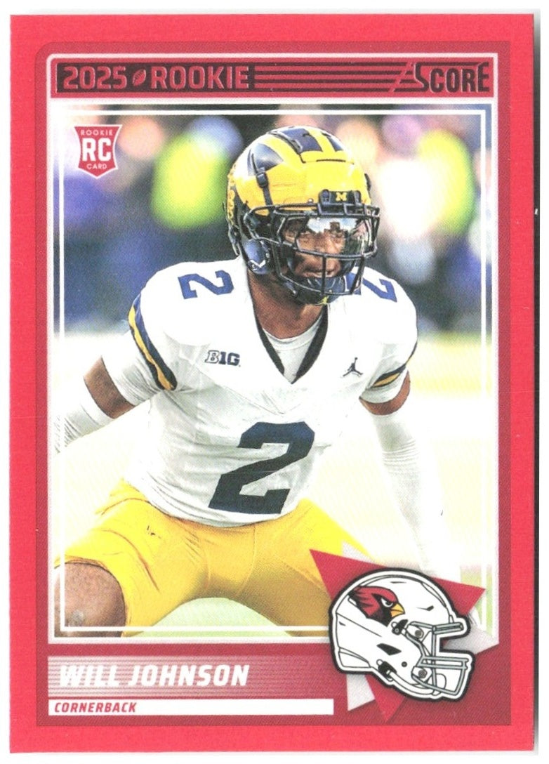 Will Johnson Score - Red 11 2025 Arizona Cardinals