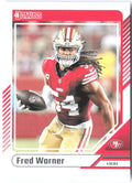 Fred Warner Donruss 18 2024 San Francisco 49ers