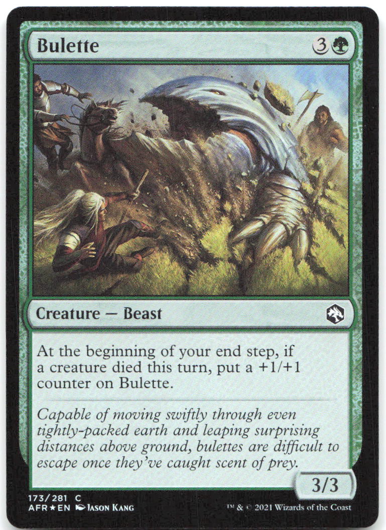 Bulette Foil C Adventures in the Forgotten Realms 173 NM Jason Kang
