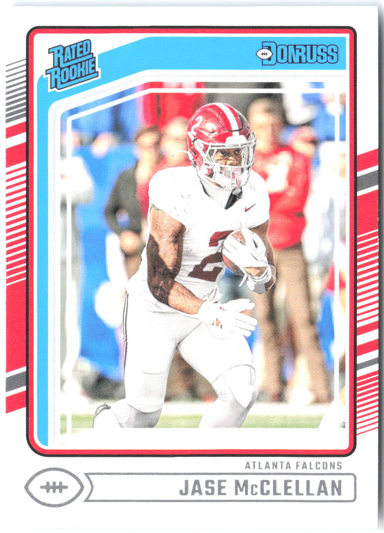Jase McClellan Donruss 375 2024 Atlanta Falcons RC
