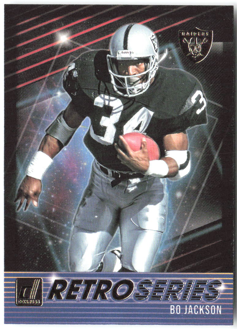 Bo Jackson Donruss - Retro Series RS32 2021 Los Angeles Raiders