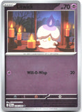 Litwick Reverse Holo Common ME05 Pitch Black 036/084 NM HYOGONOSUKE