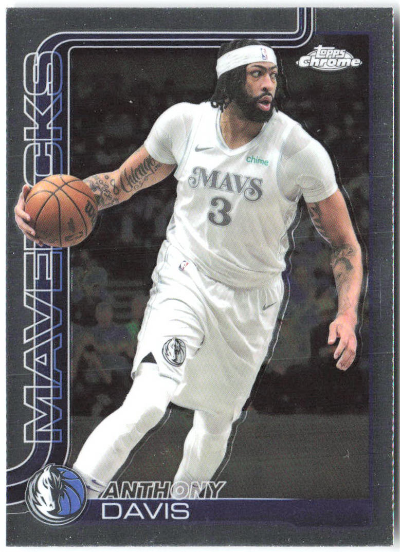 Anthony Davis Topps Chrome 96 2025-26 Dallas Mavericks