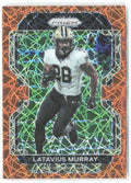 Latavius Murray Panini Prizm - Lazer 305 2021 New Orleans Saints