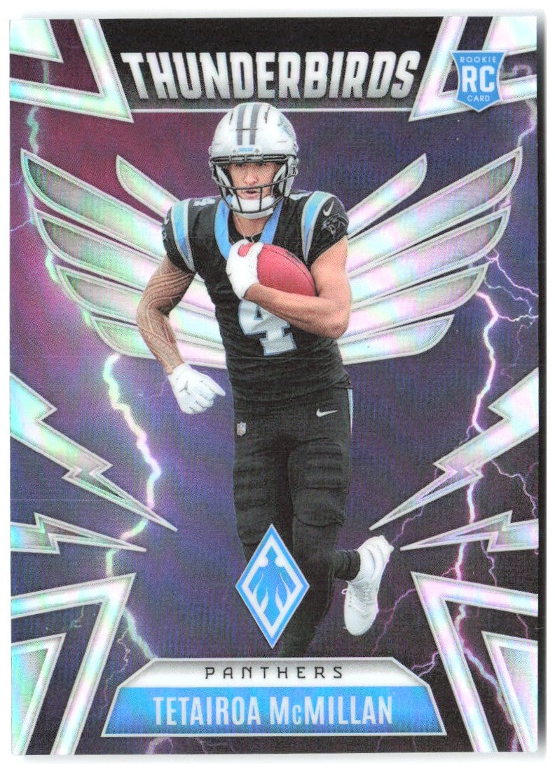 Tetairoa McMillan Panini Phoenix - Thunderbirds 7 2025 Carolina Panthers