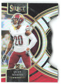 Quan Martin Select Black and Red Prizms Die Cuts 137 2023 Washington Commanders