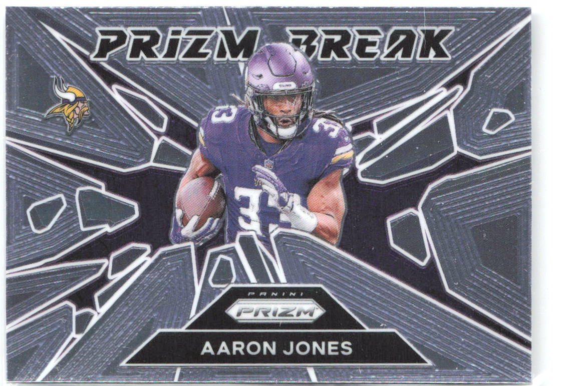 Aaron Jones Panini Prizm - Prizm Break 6 2024 Minnesota Vikings
