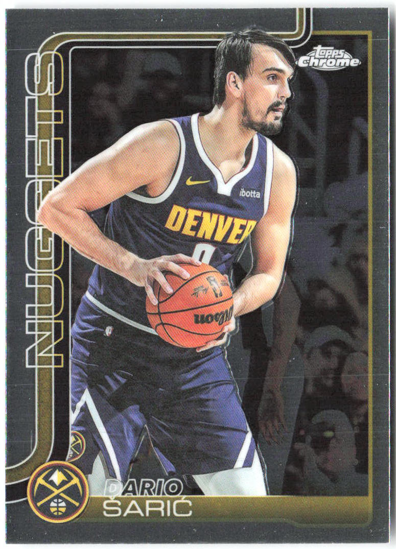 Dario Šarić Topps Chrome 77 2025-26 Denver Nuggets