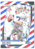 Dave Krieg Panini Prizm - Red White and Blue 267 2024 Seattle Seahawks