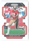 John Taylor Panini Prizm - Silver 61 2021 San Francisco 49ers