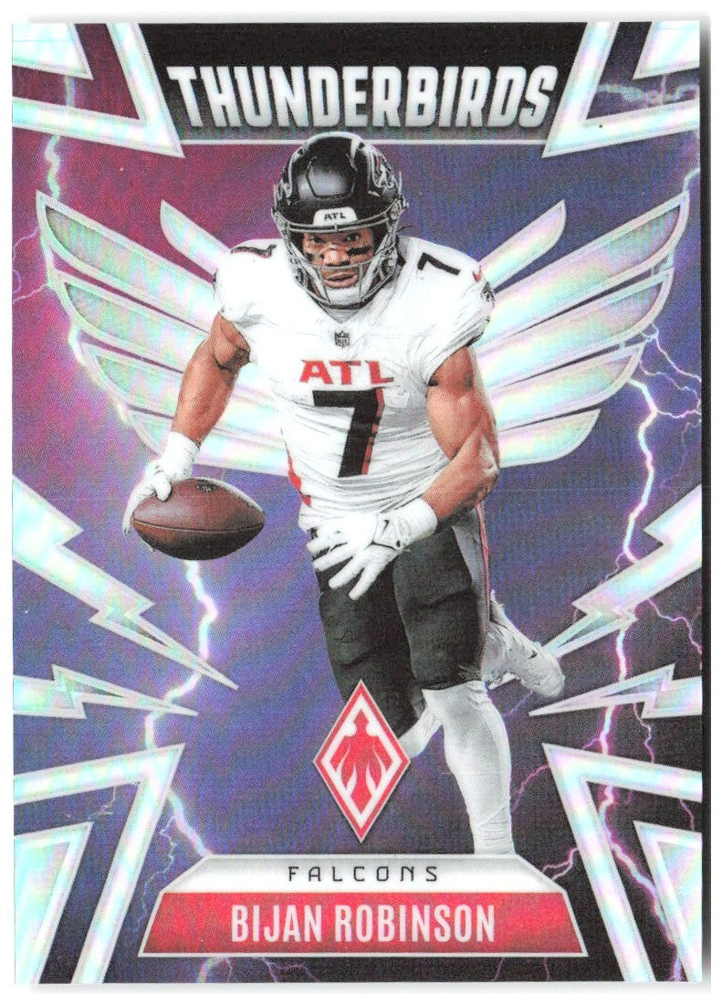 Bijan Robinson Panini Phoenix - Thunderbirds 3 2025 Atlanta Falcons
