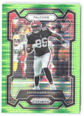Zach Harrison Panini Prizm - Neon Green Pulsar 306 2023 Atlanta Falcons