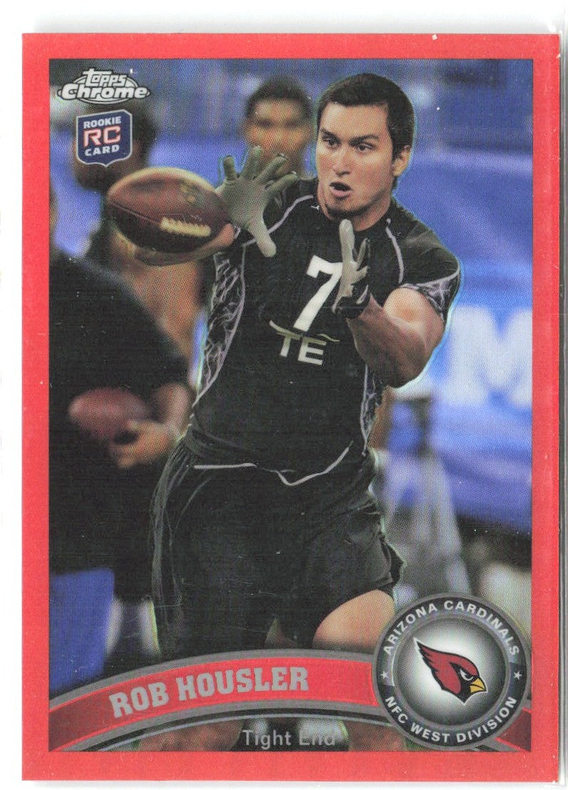 Rob Housler Topps Chrome - Orange Refractors 3 2011 Arizona Cardinals