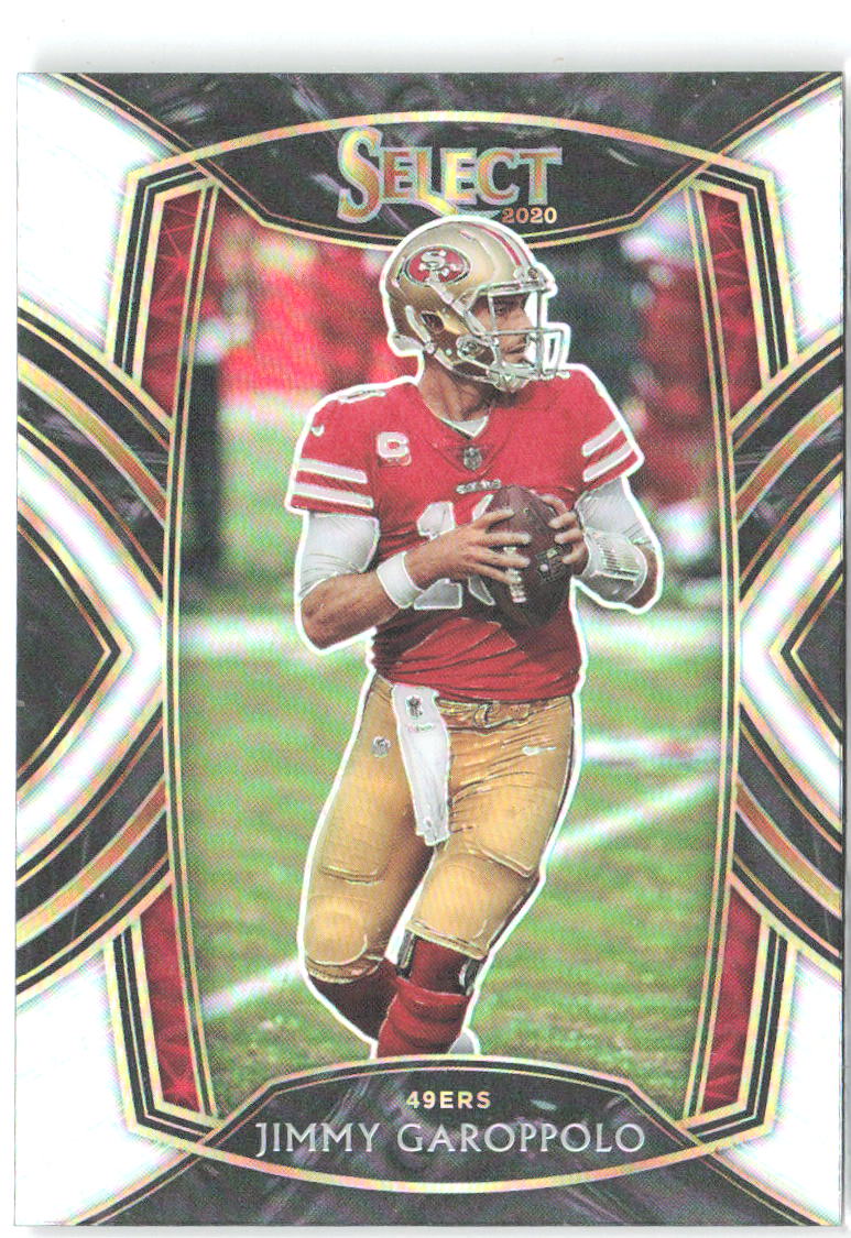 Jimmy Garoppolo Panini Select - Silver Prizm 218 2020 San Francisco 49ers
