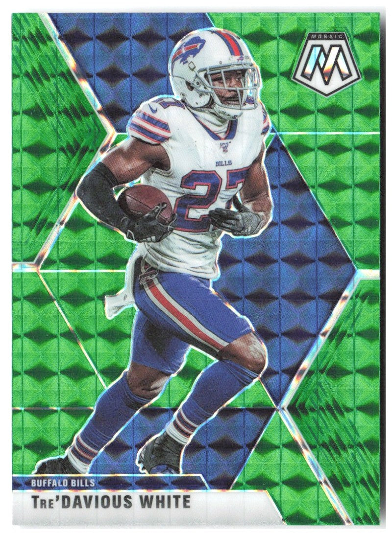 Tre'Davious White Panini Mosaic - Prizm Green 31 2020 Buffalo Bills