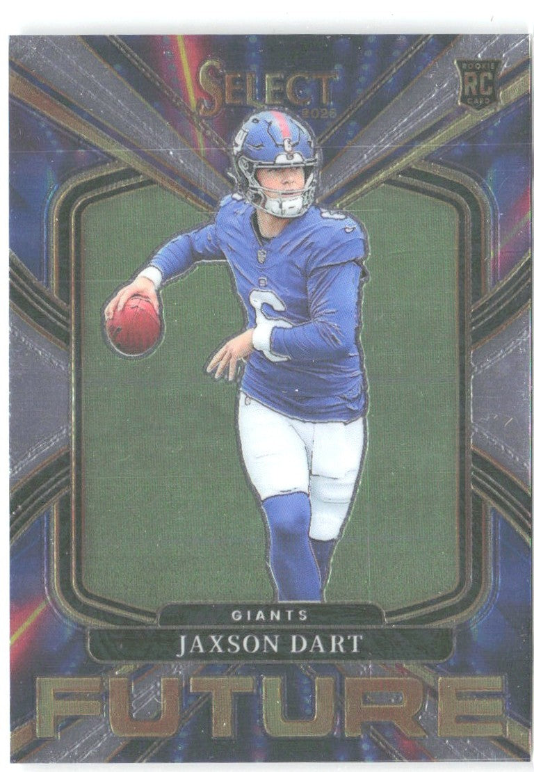 Jaxson Dart Panini Select - Select Future 19 2025 New York Giants
