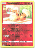 Growlithe Reverse Holo Common SWSH08 Fusion Strike 032/264 NM Narumi Sato