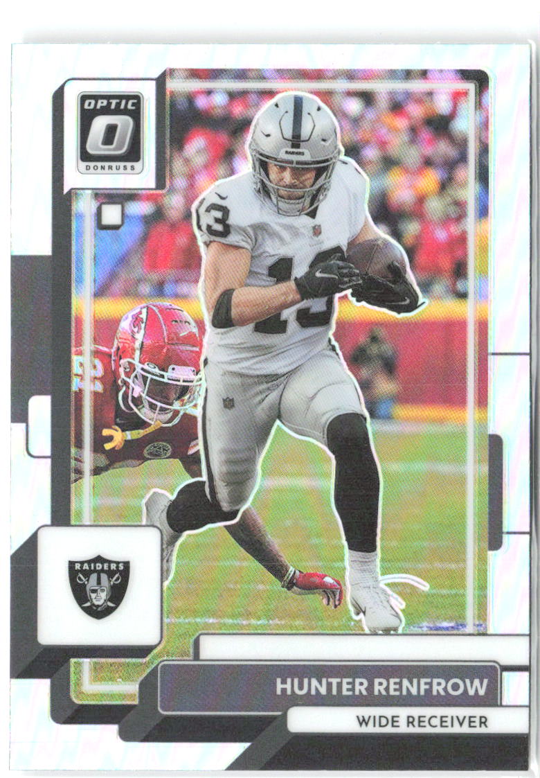 Hunter Renfrow Donruss Optic - Holo 104 2022 Las Vegas Raiders
