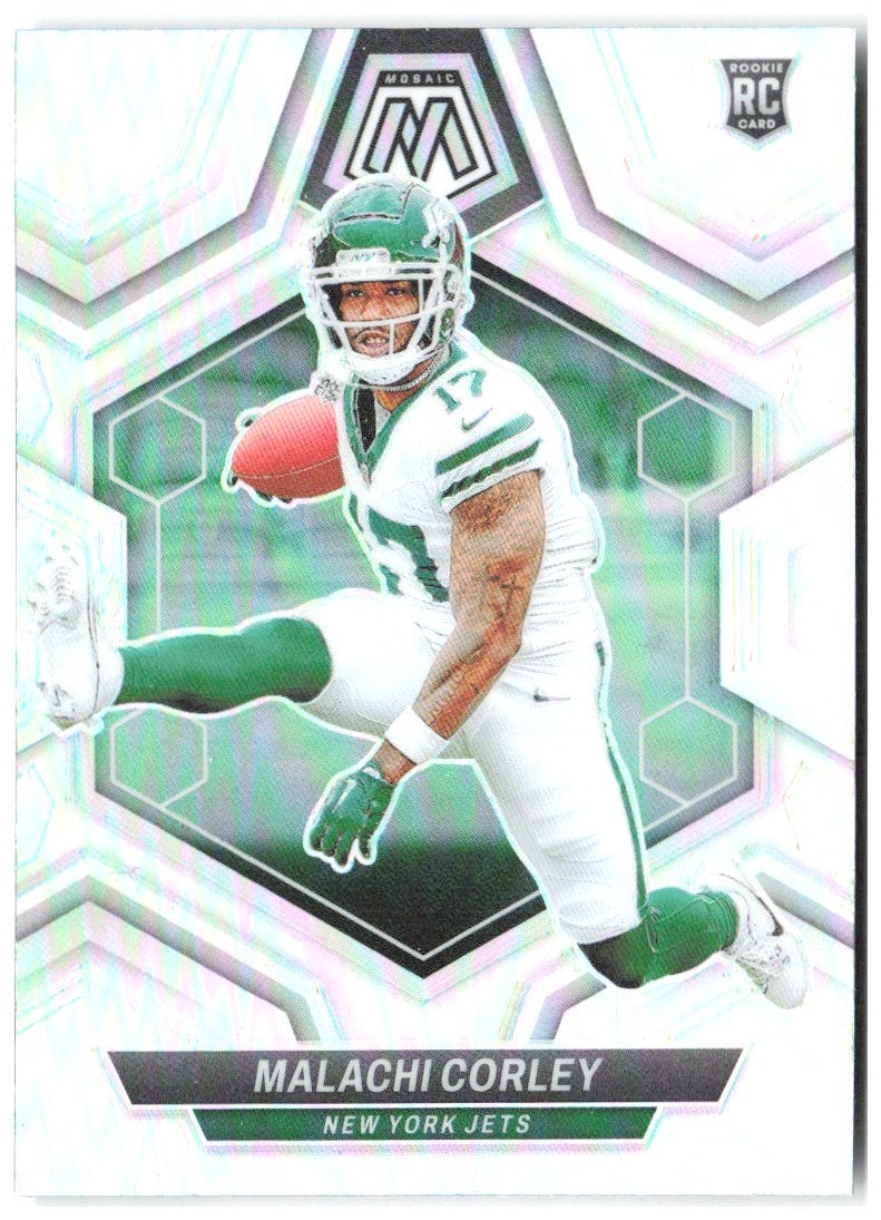 Malachi Corley Panini Mosaic - Silver 359 2024 New York Jets