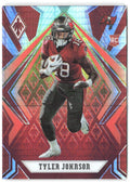 Tyler Johnson Panini Phoenix - Fire Burst 142 2020 Tampa Bay Buccaneers