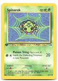 Spinarak 1st Edition Common Neo Discovery 64/75 NM Yukiko Baba