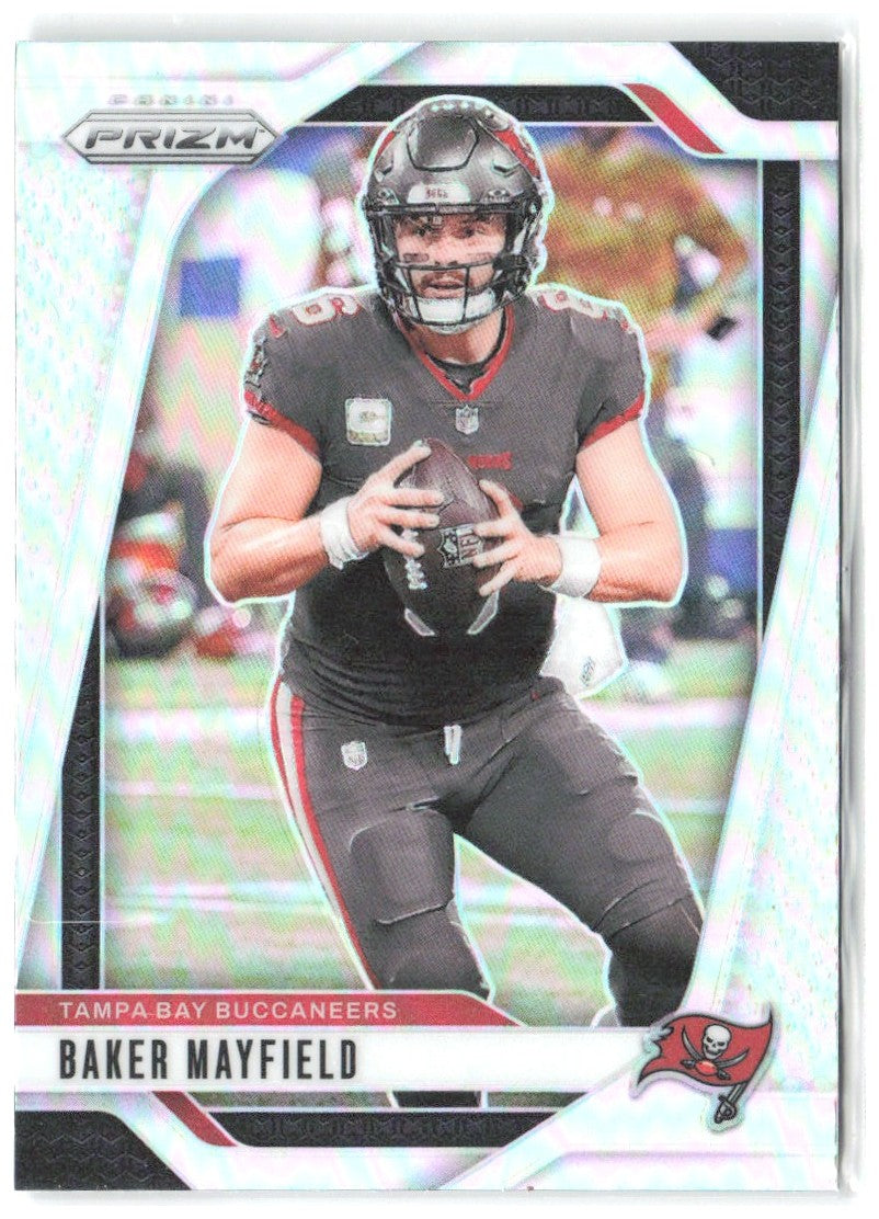 Baker Mayfield Panini Prizm - Silver 268 2024 Tampa Bay Buccaneers