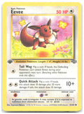 Eevee 1st Edition Common Jungle 51/64 NM Kagemaru Himeno