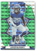 Xavier McKinney Panini Mosaic - Mosaic Green 149 2022 New York Giants