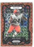 Nick Chubb Panini Prizm - Lazer 69 2023 Cleveland Browns