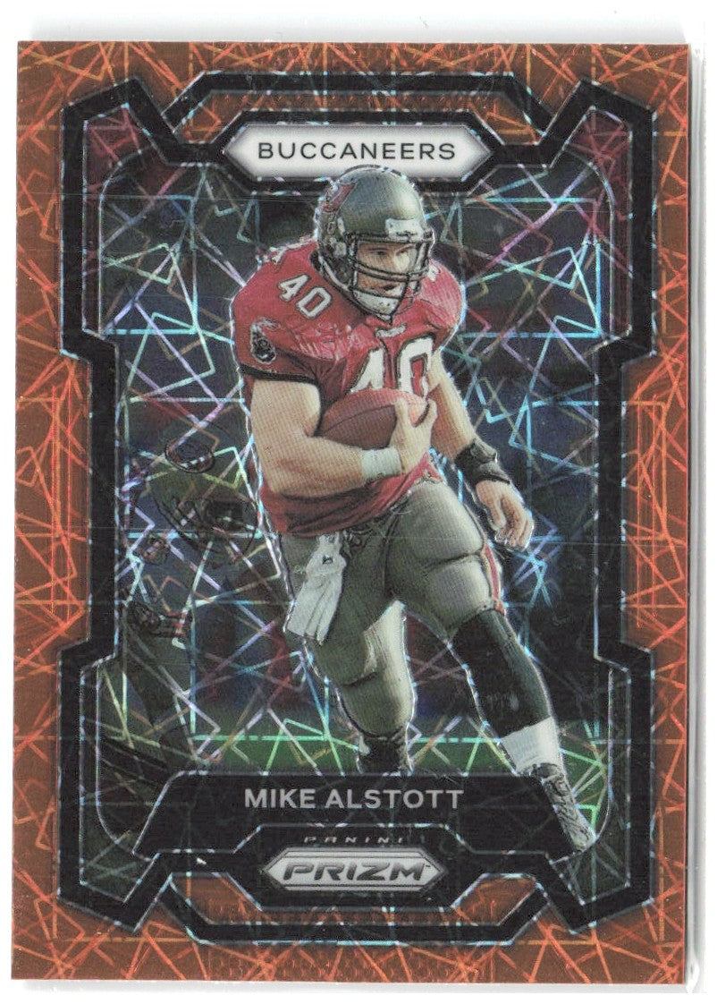 Mike Alstott Panini Prizm - Lazer 280 2023 Tampa Bay Buccaneers