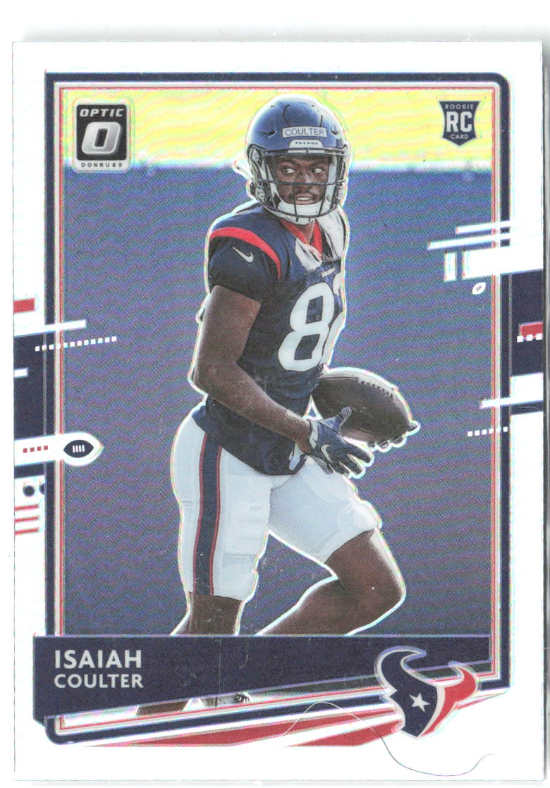 Isaiah Coulter Donruss Optic - Holo 132 2020 Houston Texans