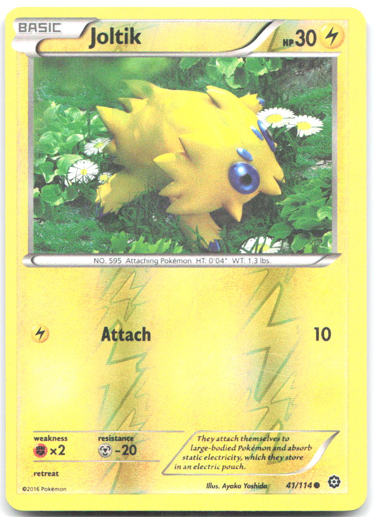 Joltik Reverse Holo Common XY Steam Siege 41/114 NM Ayaka Yoshida
