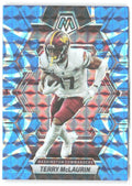 Terry McLaurin Panini Mosaic Reactive Blue Mosaic 246 2023 Washington Commanders