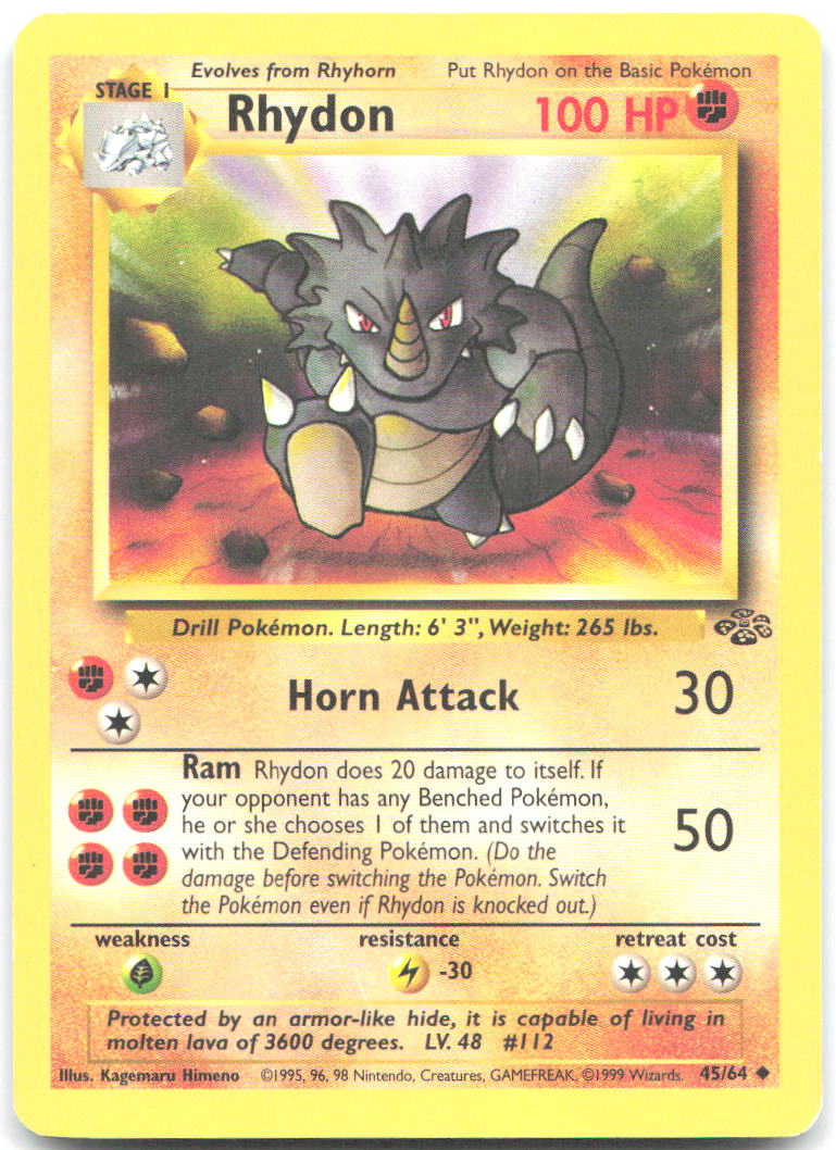 Rhydon Unlimited Uncommon Jungle 45/64 LP Kagemaru Himeno