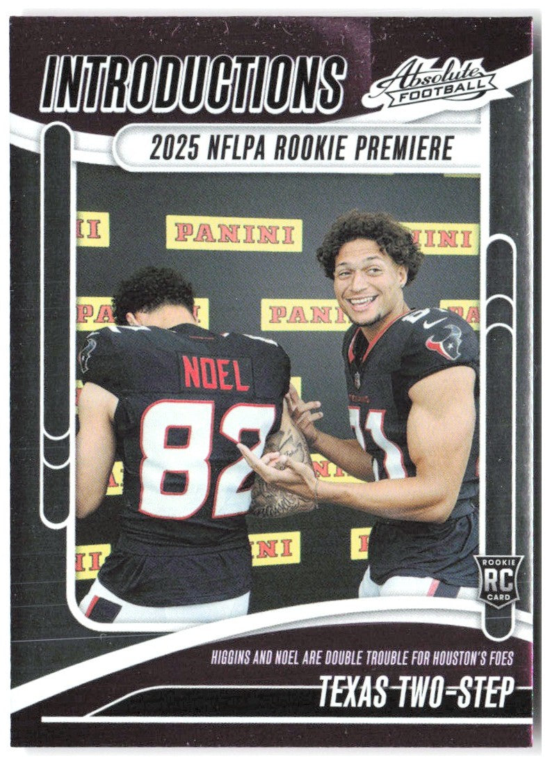 Texas Two-Step Panini Absolute - Introductions I-JNL 2025 Houston Texans