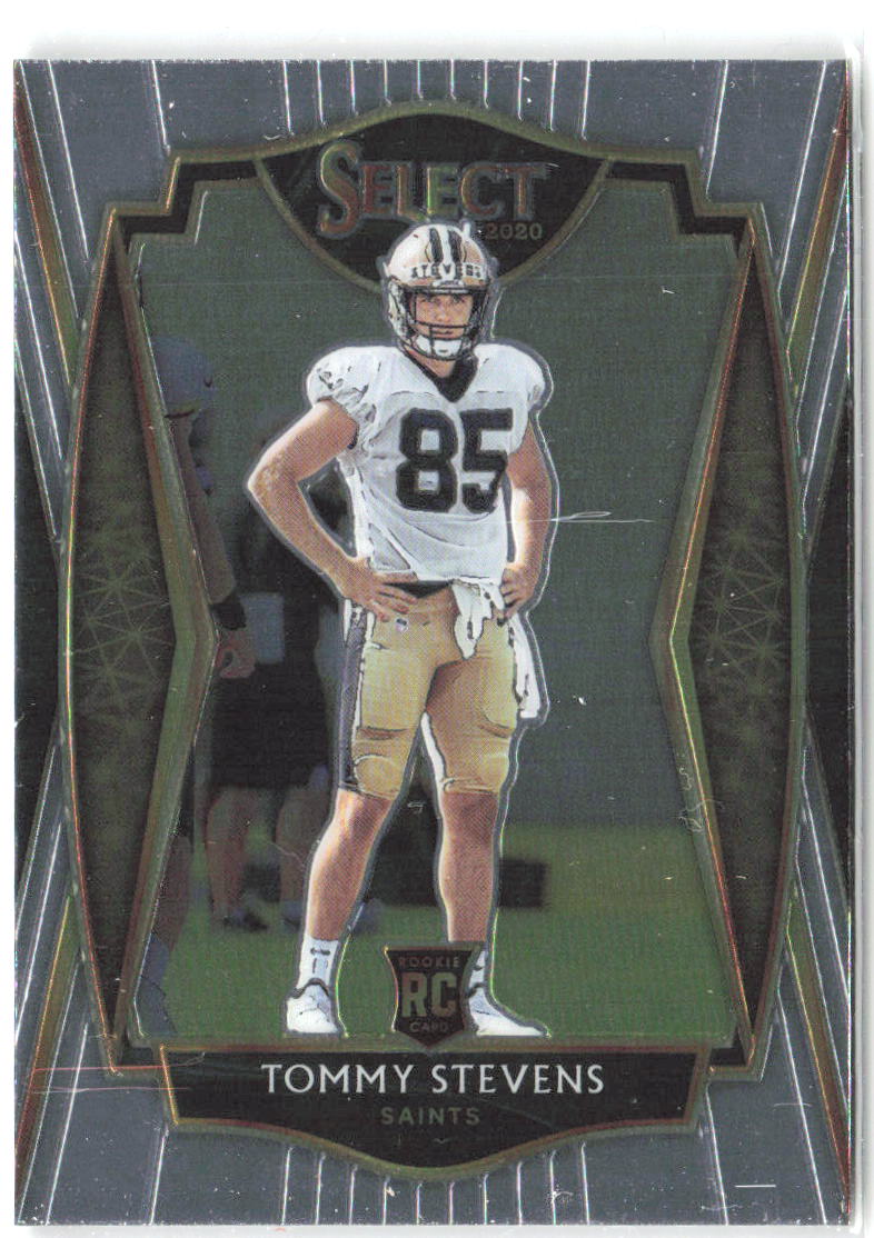 Tommy Stevens Panini Select 188 2020 New Orleans Saints RC
