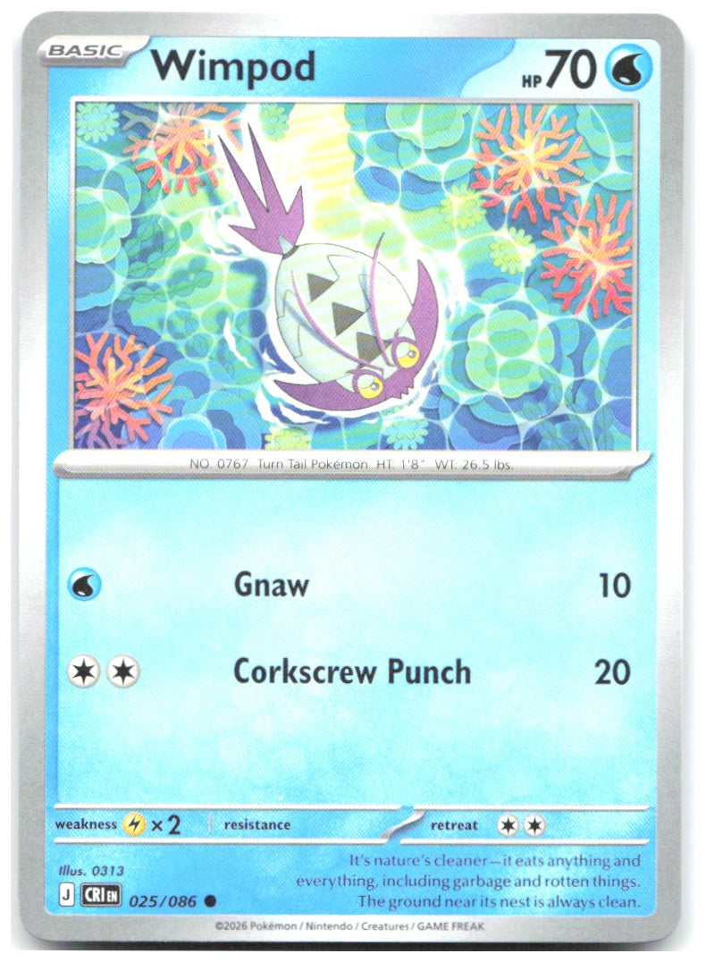 Wimpod Common ME04 Chaos Rising 025/086 NM 313