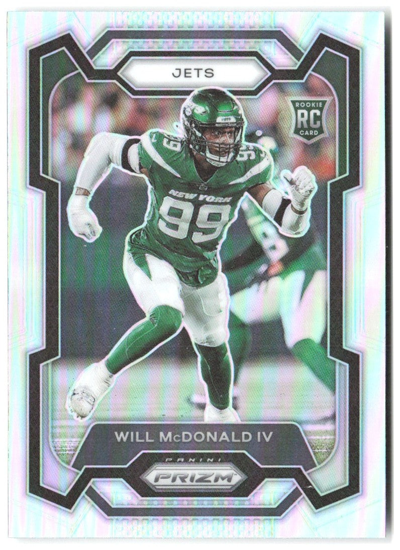 Will McDonald IV Panini Prizm - Silver 380 2023 New York Jets