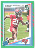 Benjamin Morrison Donruss - Press Proofs Green 361 2025 Tampa Bay Buccaneers