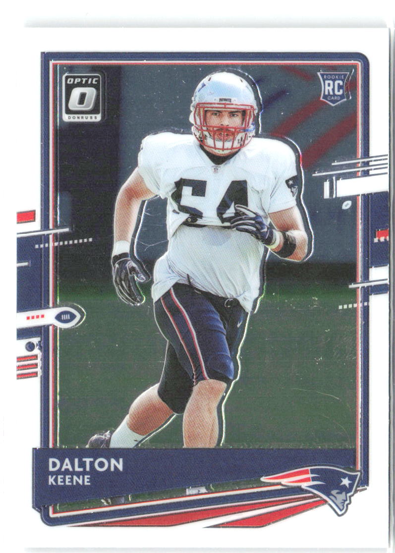 Dalton Keene Donruss Optic 147 2020 New England Patriots RC