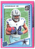 Jaydon Blue Donruss Optic - Pink 242 2025 Dallas Cowboys
