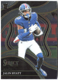 Jalin Hyatt Panini Select 263 2023 New York Giants RC