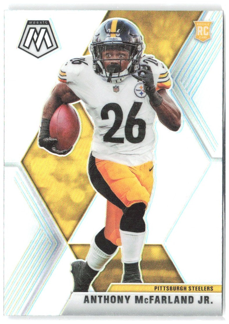 Anthony McFarland Jr. Panini Mosaic - Prizm Silver 237 2020 Pittsburgh Steelers
