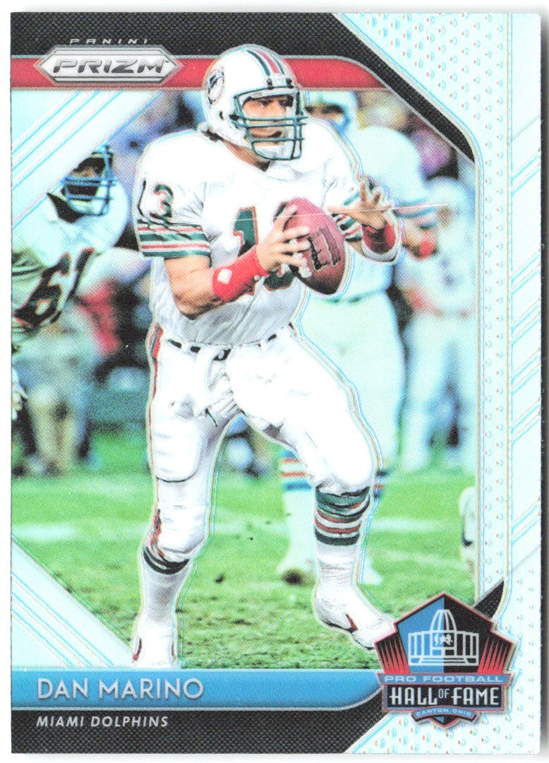 Dan Marino Panini Prizm - Hall of Fame Prizm HOF-12 2018 Miami Dolphins