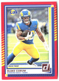 Blake Corum Donruss - Press Proofs Red 172 2025 Los Angeles Rams