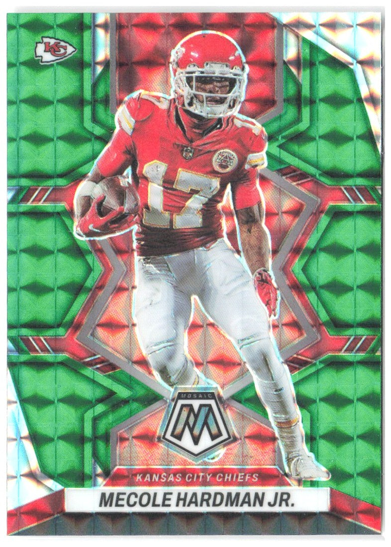 Mecole Hardman Jr. Panini Mosaic - Mosaic Green 98 2022 Kansas City Chiefs