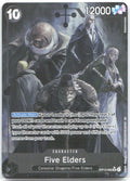 Five Elders Alternate Art Foil SR Carrying On His Will OP13 082 NM