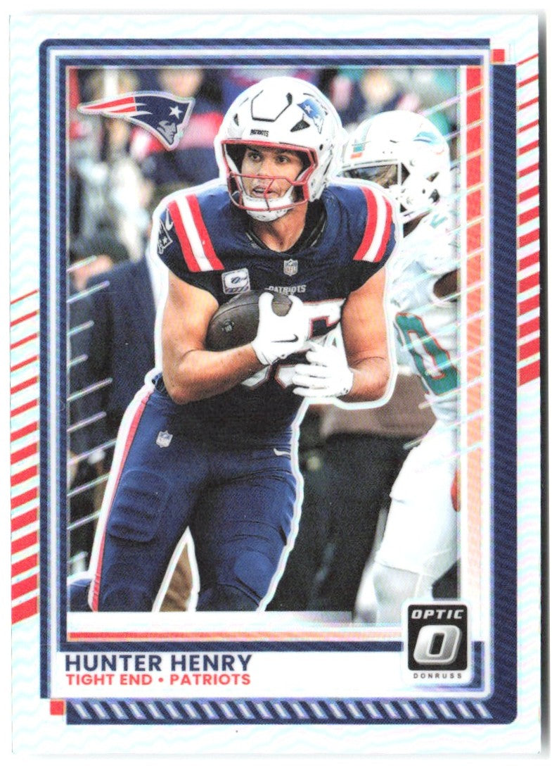 Hunter Henry Donruss Optic - Holo 54 2025 New England Patriots