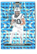 Chuba Hubbard Panini Mosaic - Mosaic Reactive Blue 30 2024 Carolina Panthers