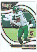 Denzel Mims Panini Select - Silver Prizm 363 2020 New York Jets